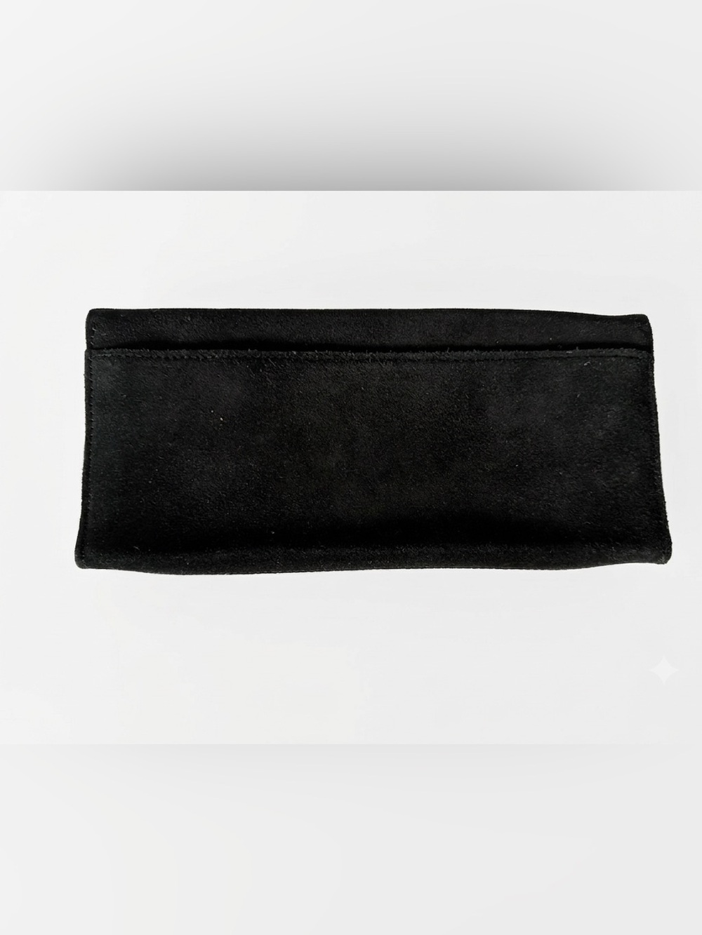 Banana Republic Black Suede Studded Clutch - Picture 3 of 5
